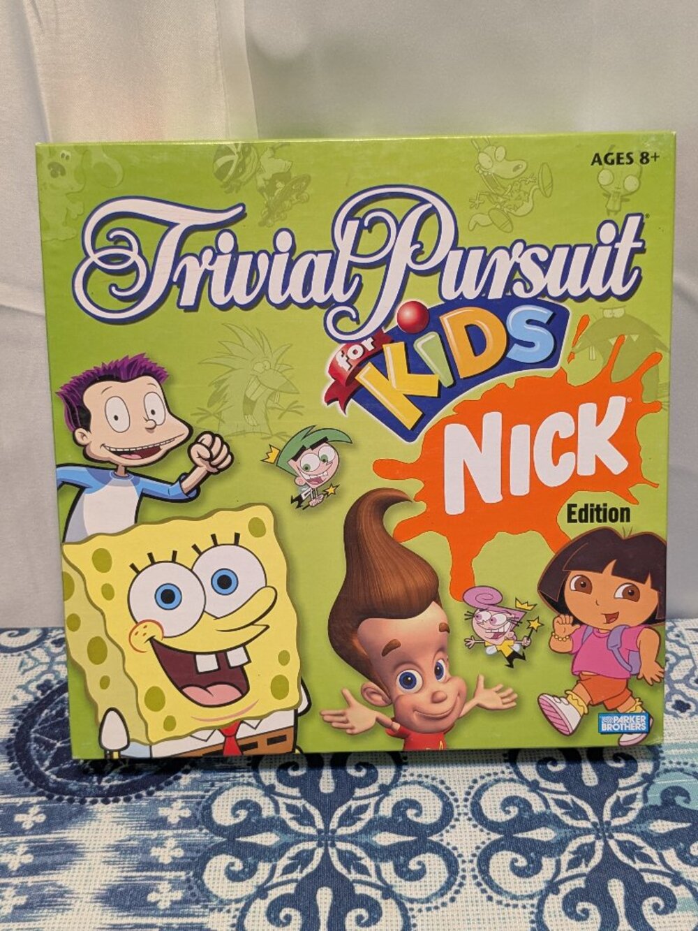 Trivial Pursuit for Kids Nick Nickelodeon Edition Game COMPLETE 2005 Parker Bro